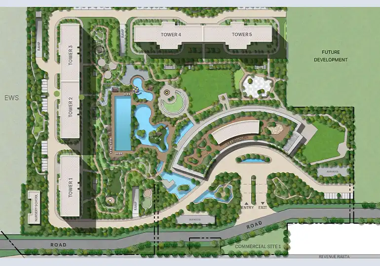 Sobha Aranya Master Plan